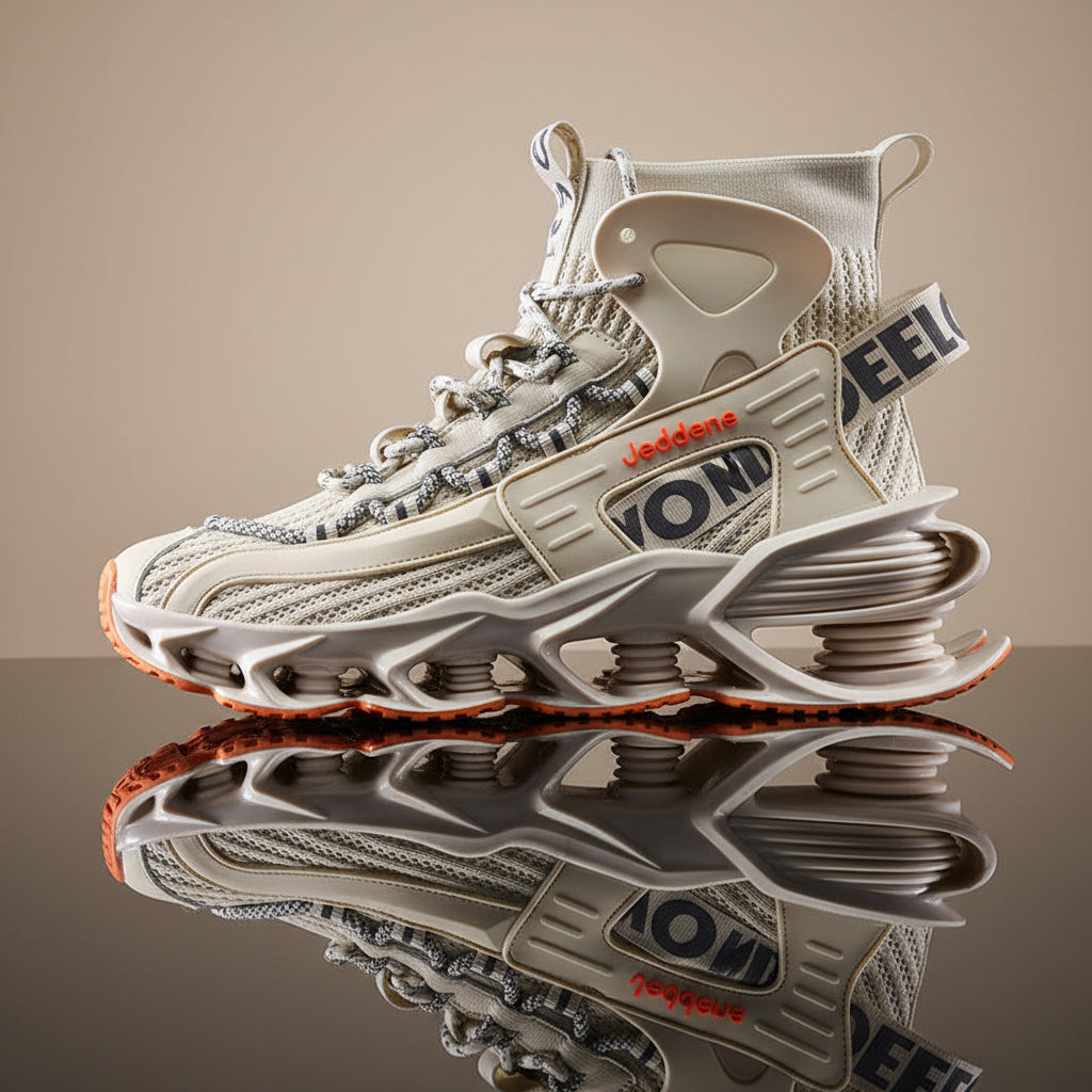 High-top Thick-soled Increase Men's Trendy Basketball Sneakers