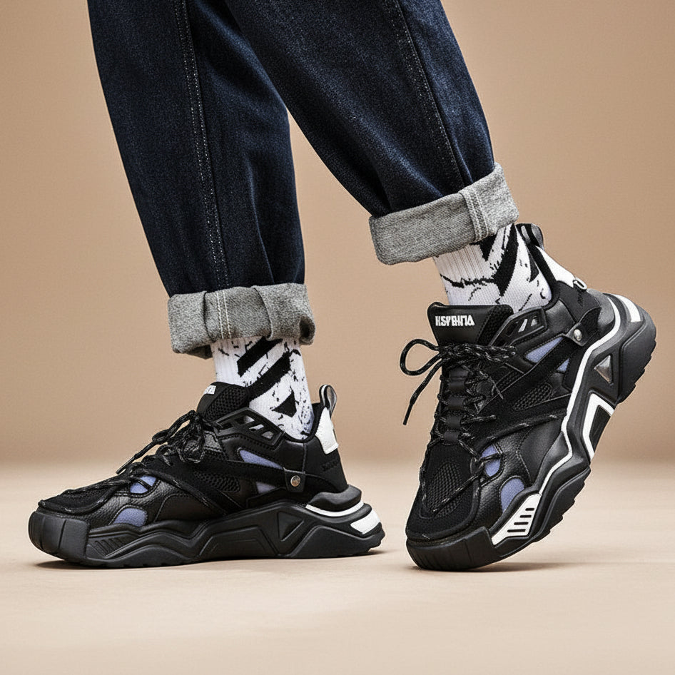 Hong Kong wind net shoes for lovers