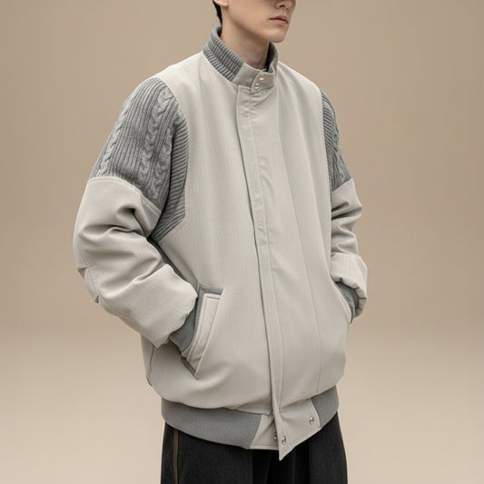 American Pilot Jacket Boys Retro Loose Baseball Uniform Coat