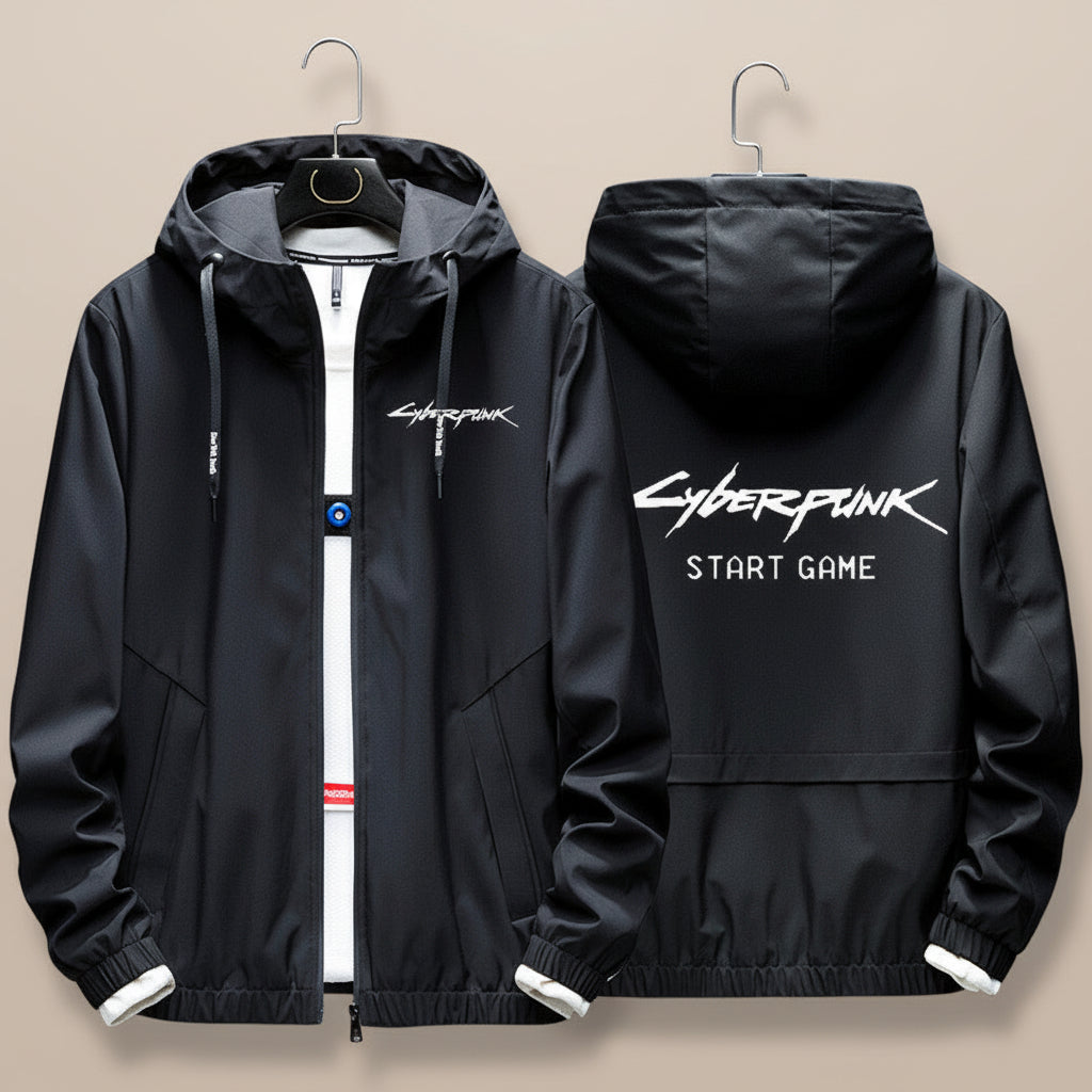 Casual hooded hoodie jacket