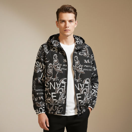 Trendy hooded jacket