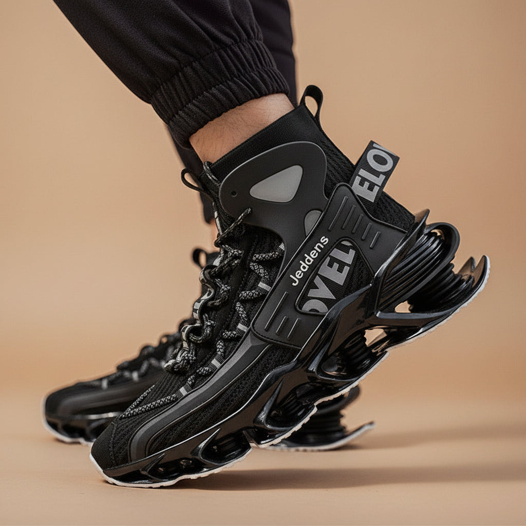 High-top Thick-soled Increase Men's Trendy Basketball Sneakers